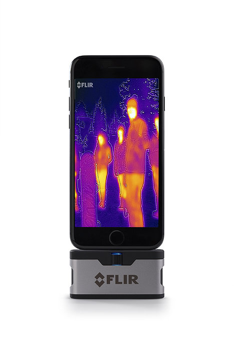 FLIR a lancé cinq nouvelles caméras thermiques lors du CES 2017 : les FLIR ONE de troisième génération, les caméras thermiques et visibles pour drones FLIR Duo et la caméra FLIR C3 robuste pour les professionnels